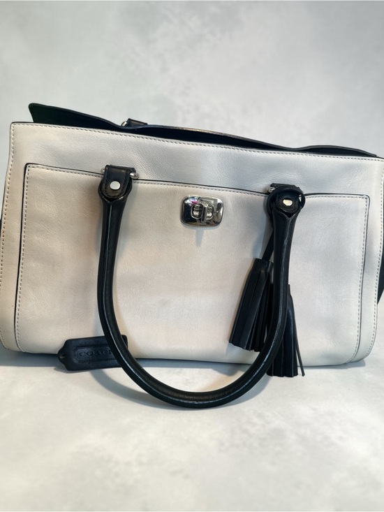 Coach Handbags - Coach Chelsea carryall satchel in two tones